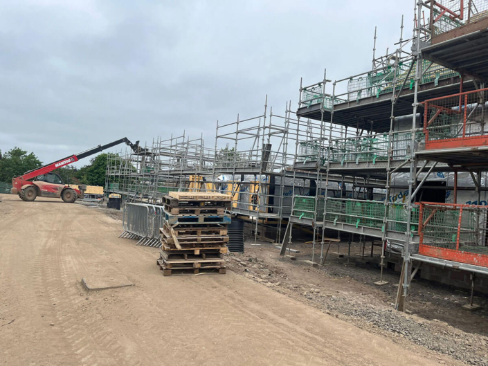 Bricklaying for a Block of 24 flats and 30 Semi Detached houses