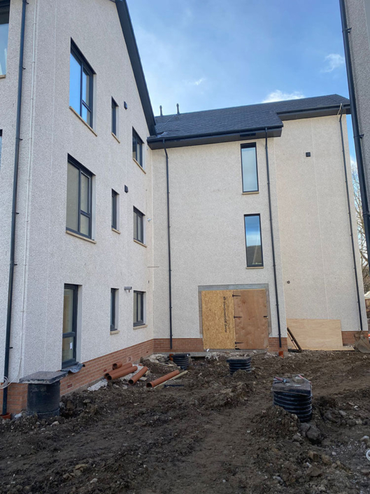 Bricklaying 2 blocks of flats in Fairfield, Perth