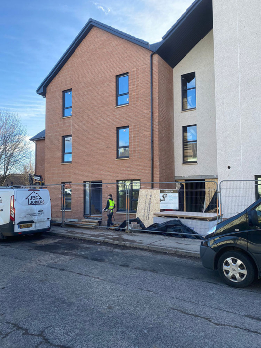 Bricklaying 2 blocks of flats in Fairfield, Perth