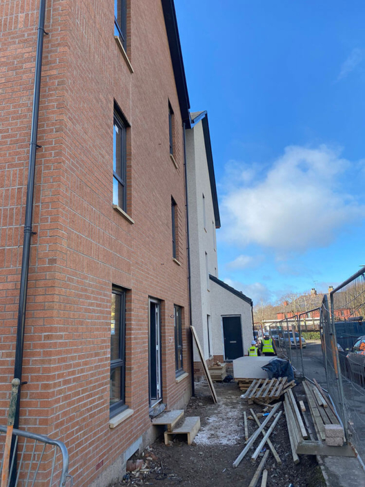 Bricklaying 2 blocks of flats in Fairfield, Perth