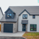detached new build home at Inverarity, Dykes of Gray, Dundee
